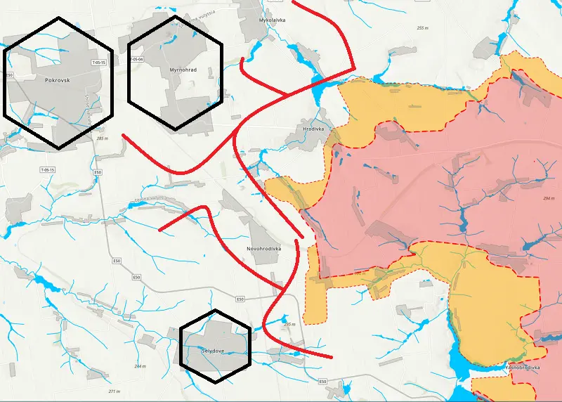Pokrovsk Advances August 18 2024